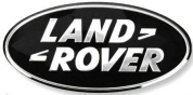 Шильдик автомобильный SHKP Land Rover B черный пластик